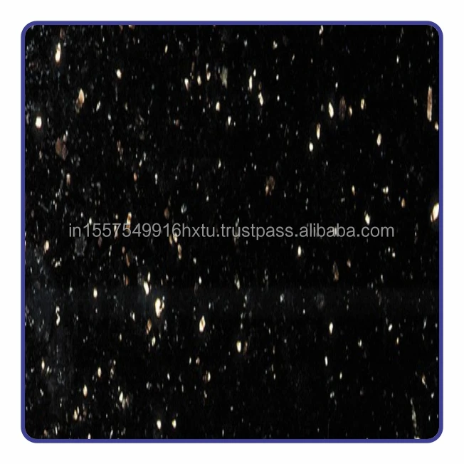 High Quality granite 60ups x 120ups Absolute black Granite slabs Flammed & Brushed finish used for flooring export from india