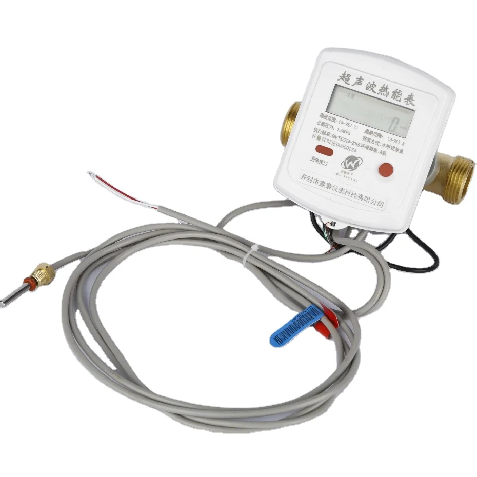 8 мазь адрес 19200 скорость передачи данных ЖК-дисплей горячей и холодной воды Используйте Смарт Ультразвуковой счетчик тепла