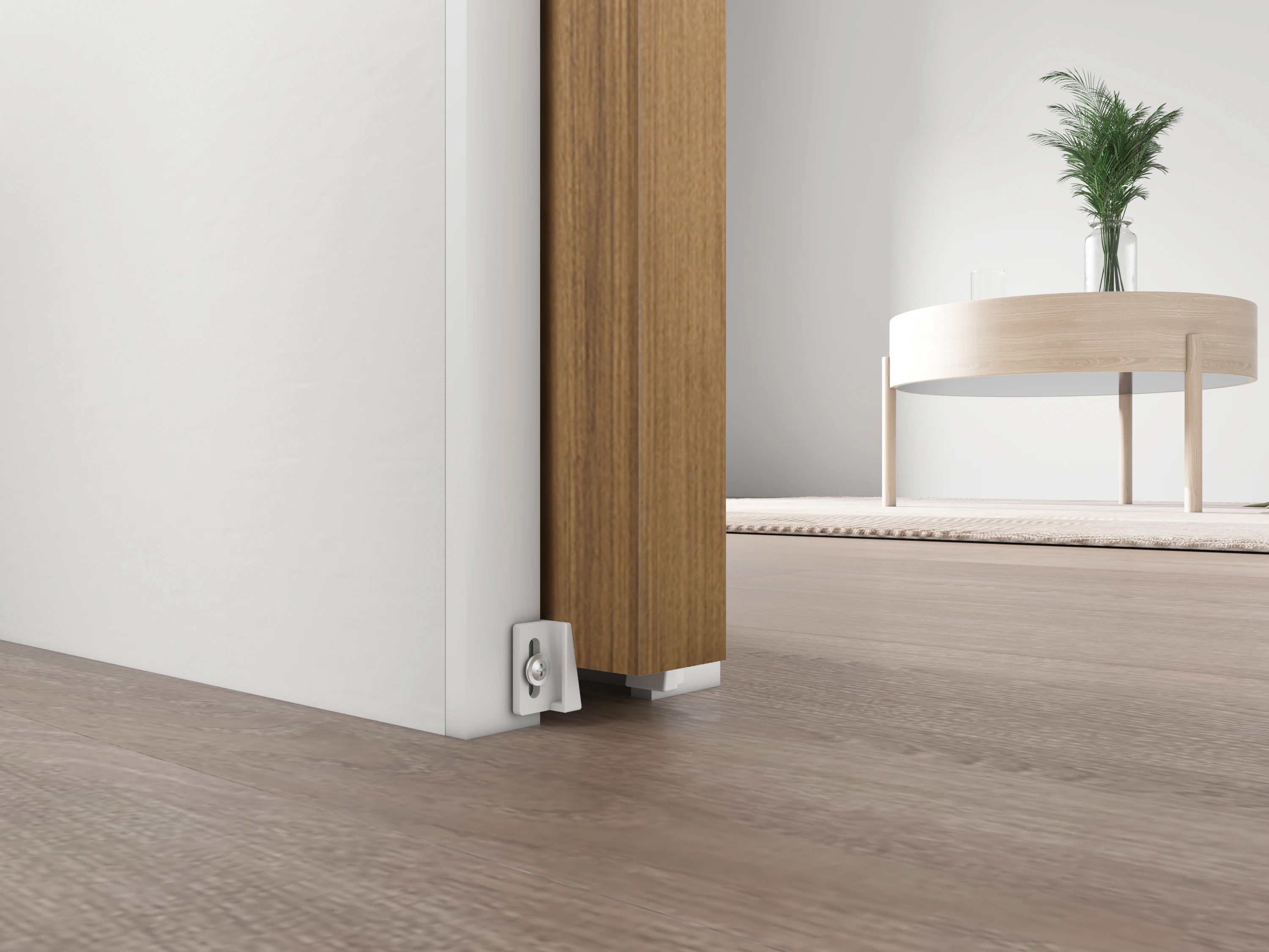 Simple Design Pocket Door, Hidden Barn Door Accessories, Hidden Sliding Barn Door Hardware Kit