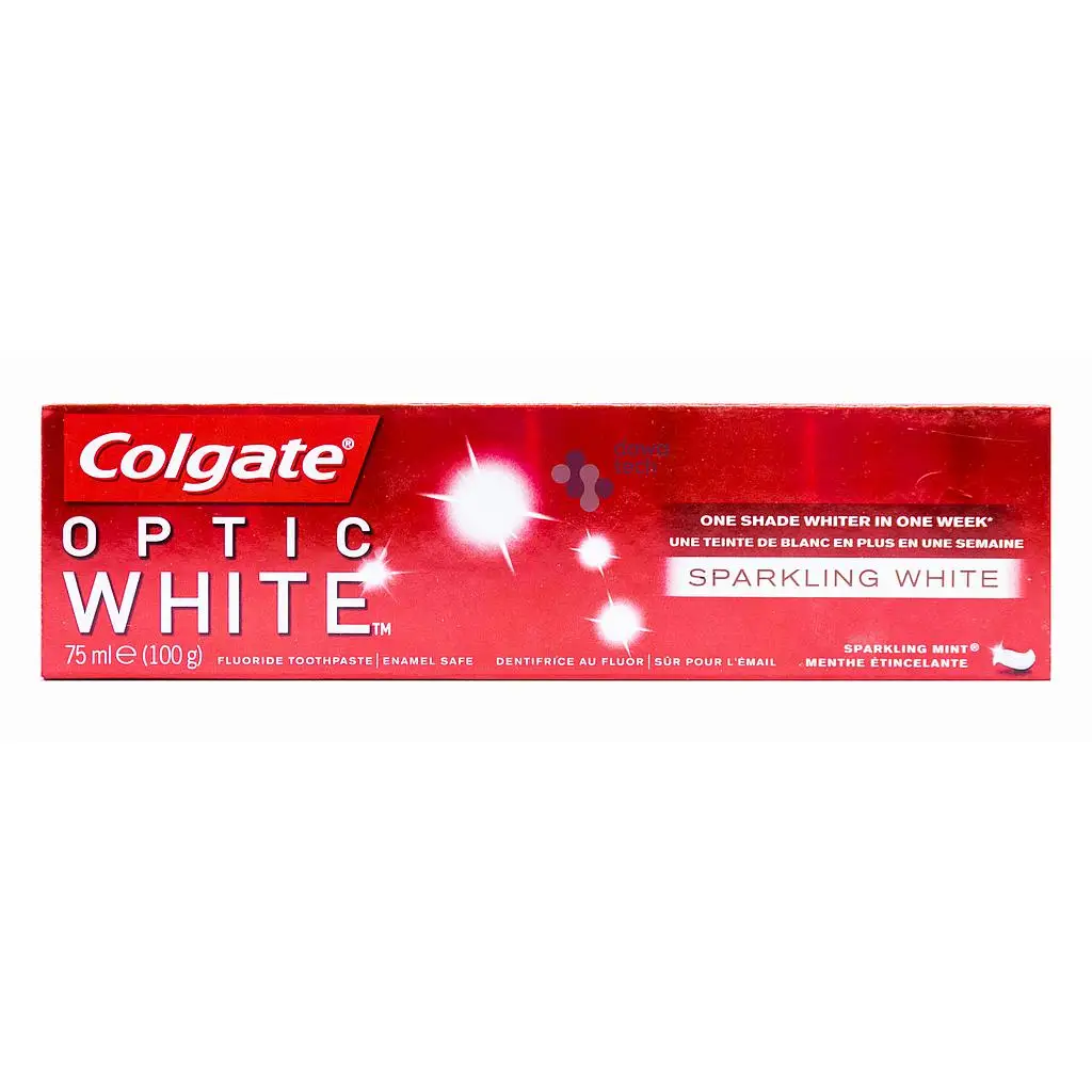 Colgate Optic White 200g Toothpaste Mint Flavor Anti-Cavity Dental Paste Adults Children Herbal Home Use World Wide Shipping