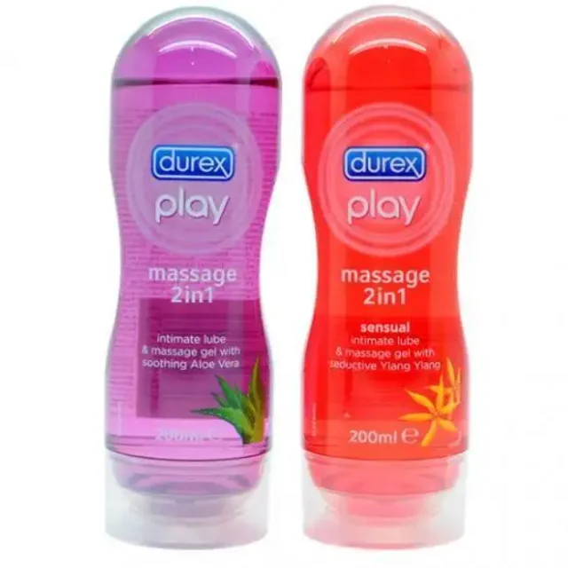 Durex Massage and Play Stimulating Intimate Lubricant w/ Guarana 6.76 ounce Low Price