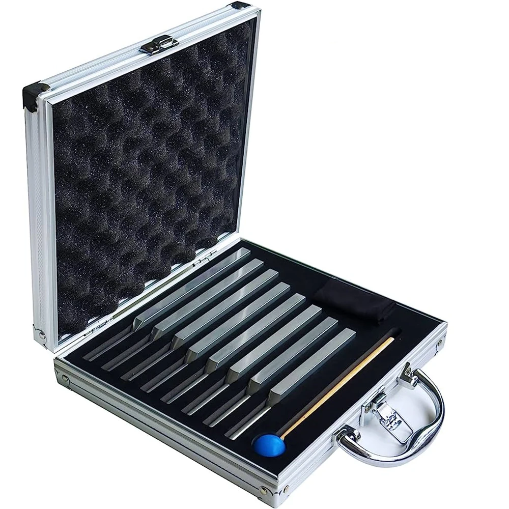 128Hz Frequency Tuning Fork Medical Health Tuning Fork Aluminum Alloy Healing Sound Vibration Therapy Medical Health Care Tool