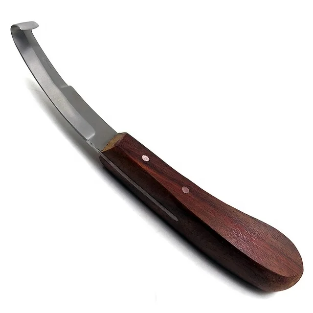 Best Farrier Hoof Knife/Hoof Knife with Wood Handle/Veterinary equipment Hoof Knife