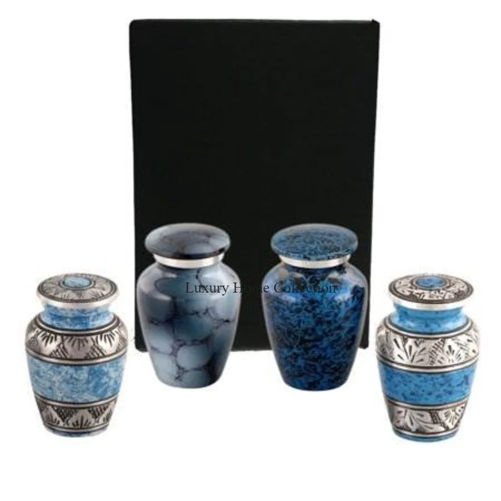 Different Design Metal Creative Urns For Storage Ashes Minimalist Small Design Latest Arrival Funeral Supplies In Lowest Price