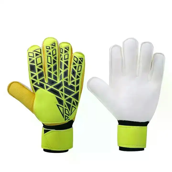 New Design Professional Soccer Goalkeeper Gloves Latex with Finger Protection for Children Adults Football Goalie Gloves