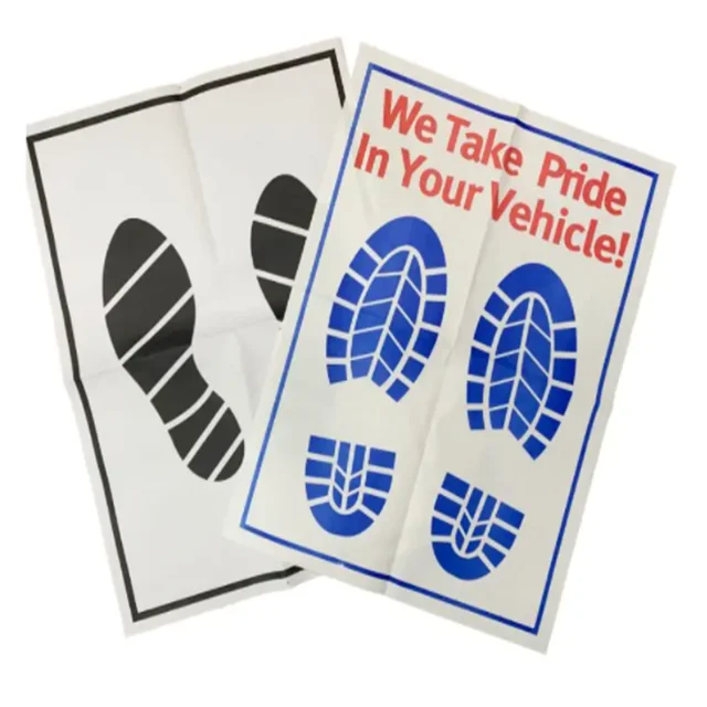 70gram waterproof paper floor mat for cars