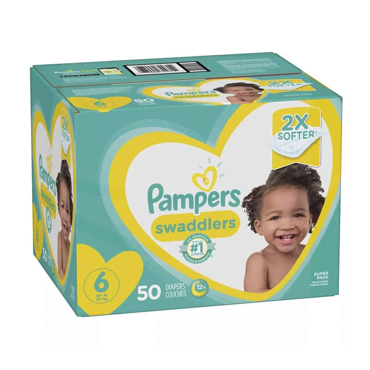 Pampers Baby Dry Size 8 Sample 5x Diapers All New Size Imported Pampers 8