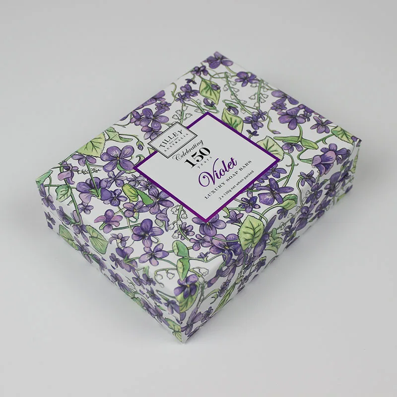 Luxury custom paper packaging box for soap bar