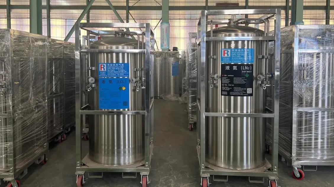 liquid oxygen vessel cryogenic cylinder dewar cylinder 175L liquid nitrogen gas cylinder