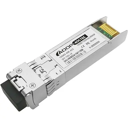 10G-SFPP-LR 10GBASE-LR, SFP + optic (LC), for up to 10km over SMF Brocade transceiver