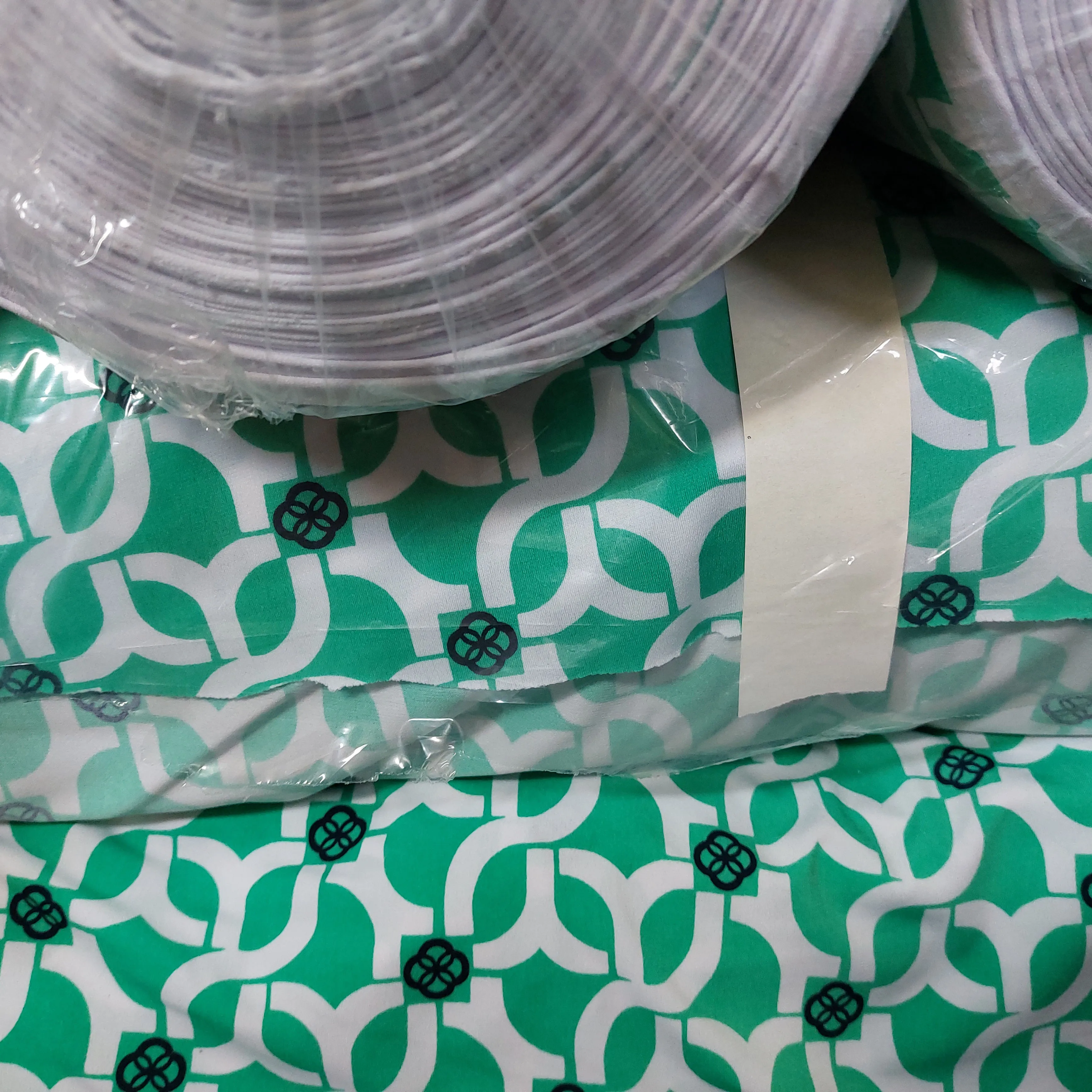 Jenny stock lot. made in Korea stock ITY Print fabric  95% polyester 5% spandex textile beautiful flower design best quality