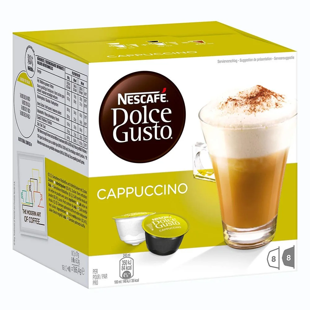 Original Nestle Dolce Gusto All Text Available