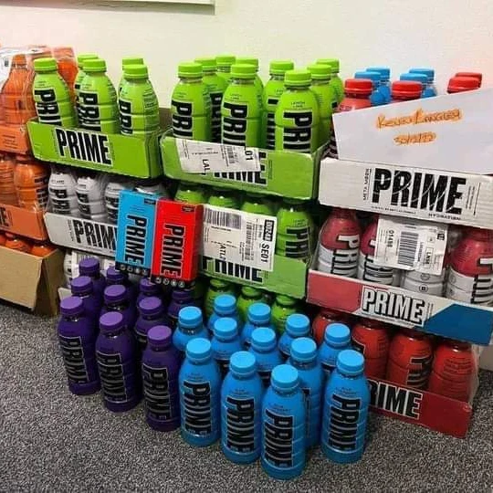 PRIME HYDRATION DRINK By Logan Paul x KSI Orange, 16 Fl Oz Pack of 12 PRIME Hydration Energy Drink all flavors