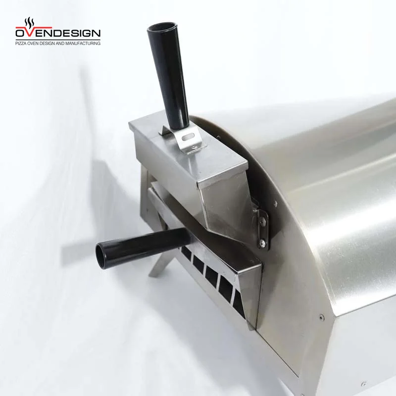 The Industry China Wholesale 13 Inch Pizza Charcoal Oven Stainless steel Wood Fire Baking Pizza Oven With Accessories