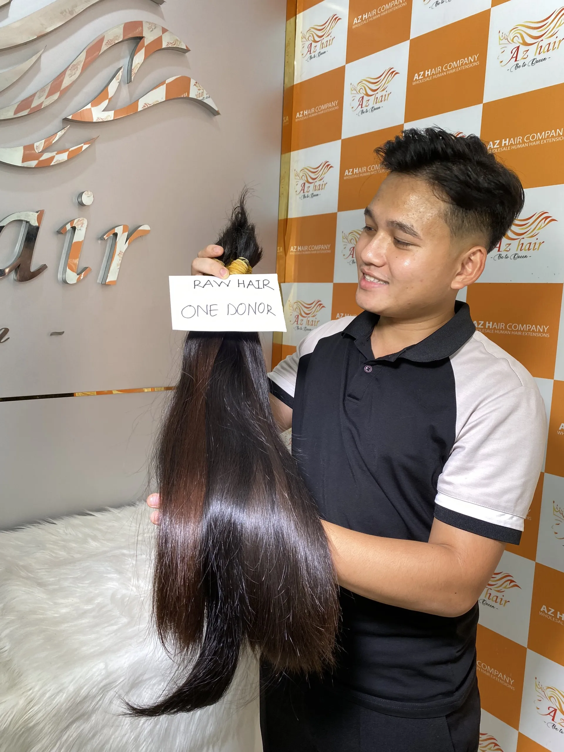 One Single Donor Health Unprocessed Raw Vietnamese Cuticle Aligned Bulk Hair Extensions 100% Human Hair Bundles