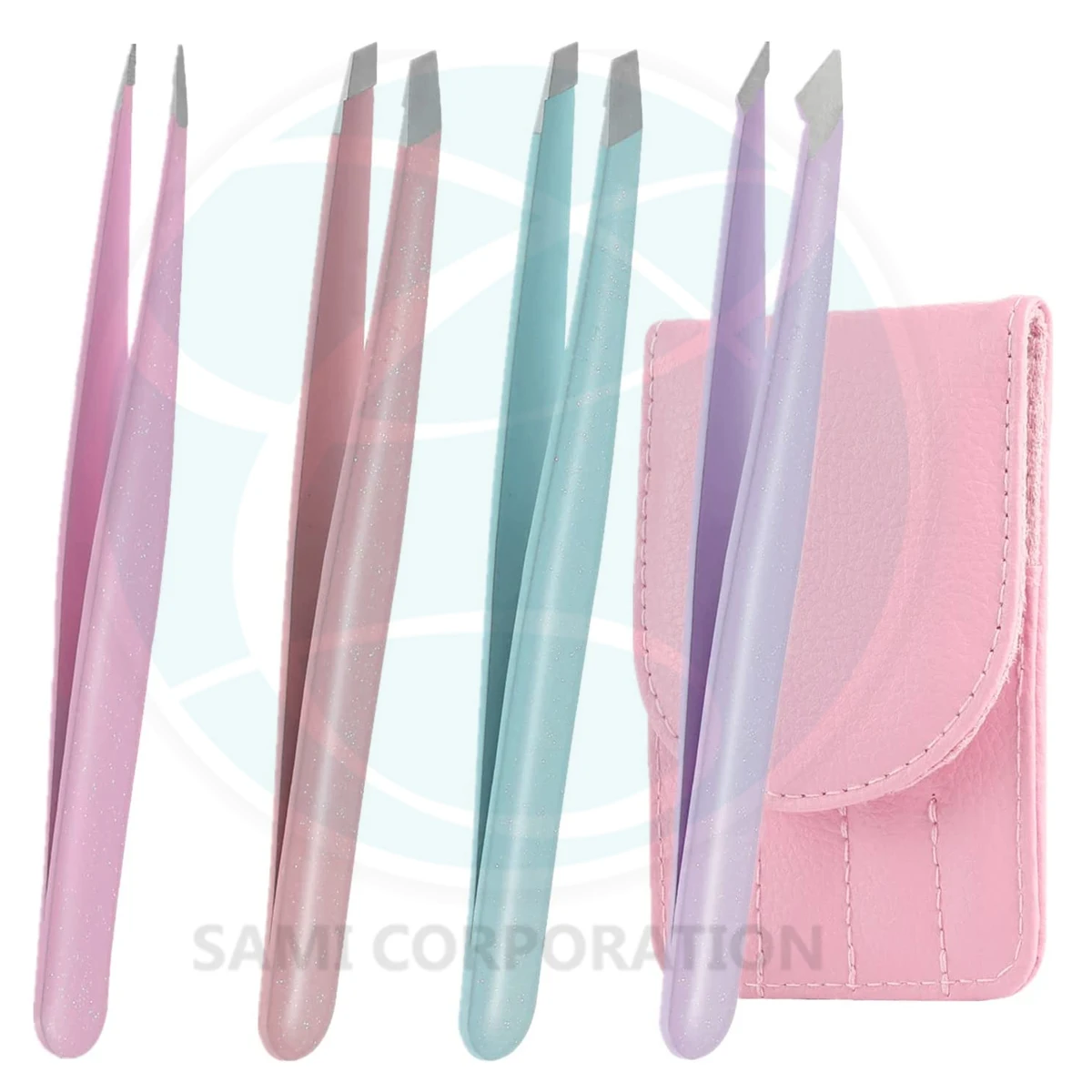 Wholesale Personalized Eyebrow Tweezers Customized Stainless Steel Eyebrow Tweezers By Sami Corporation
