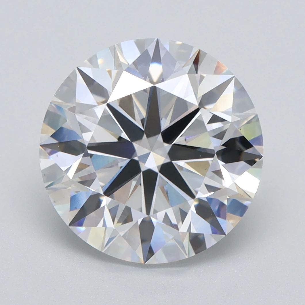 IGI  4.04 ct Loose Lab Grown Diamonds White Round Shape Lab Diamond E VS1 for Engagement Ring or Jewelry Making