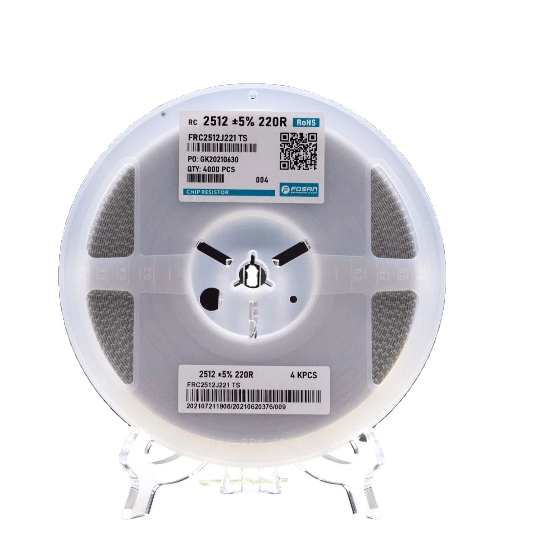 THICK FILM CHIP SMD RESISTOR 2512  %1  torelance 10R - 1K ( 1ROLLS /4000pcs )
