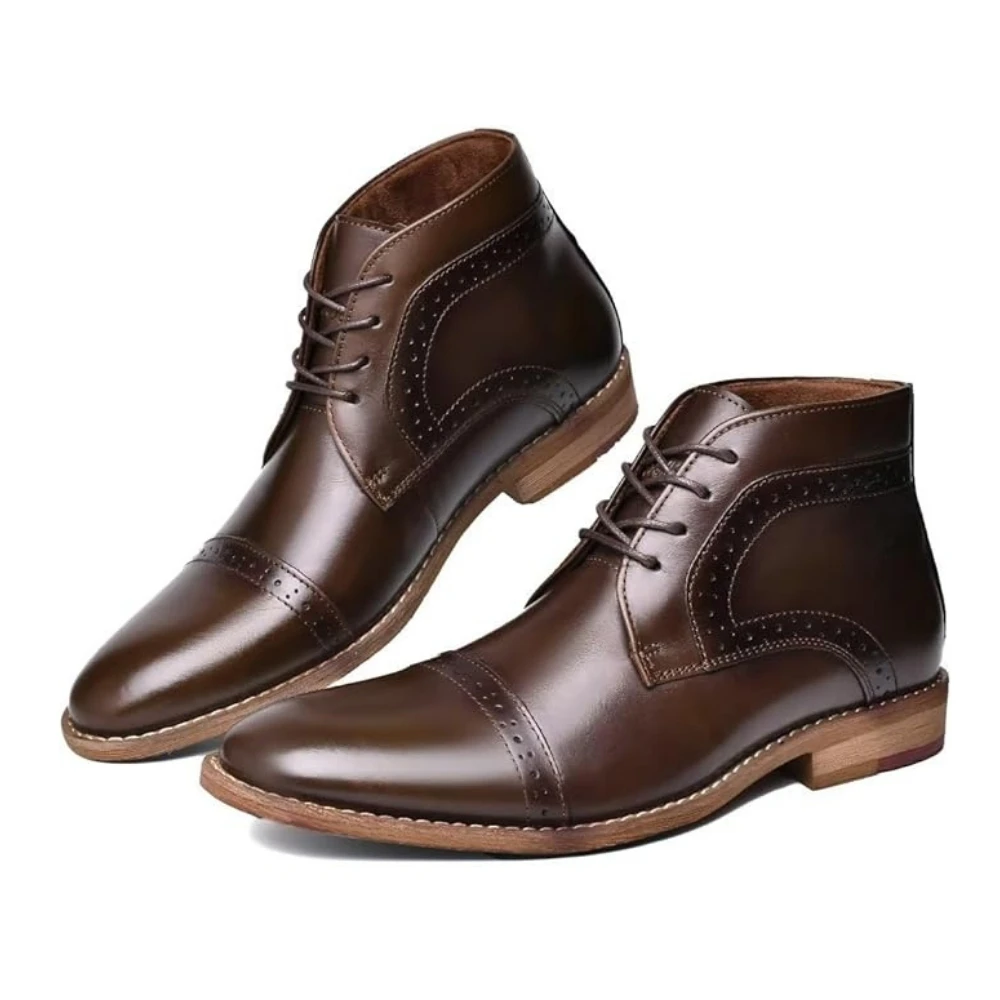 New Formal Shoes For Men Fashion Causal Wears Genuine Leather Custom Made Oxford Shoes For Office Wears Made By Maximize Wear