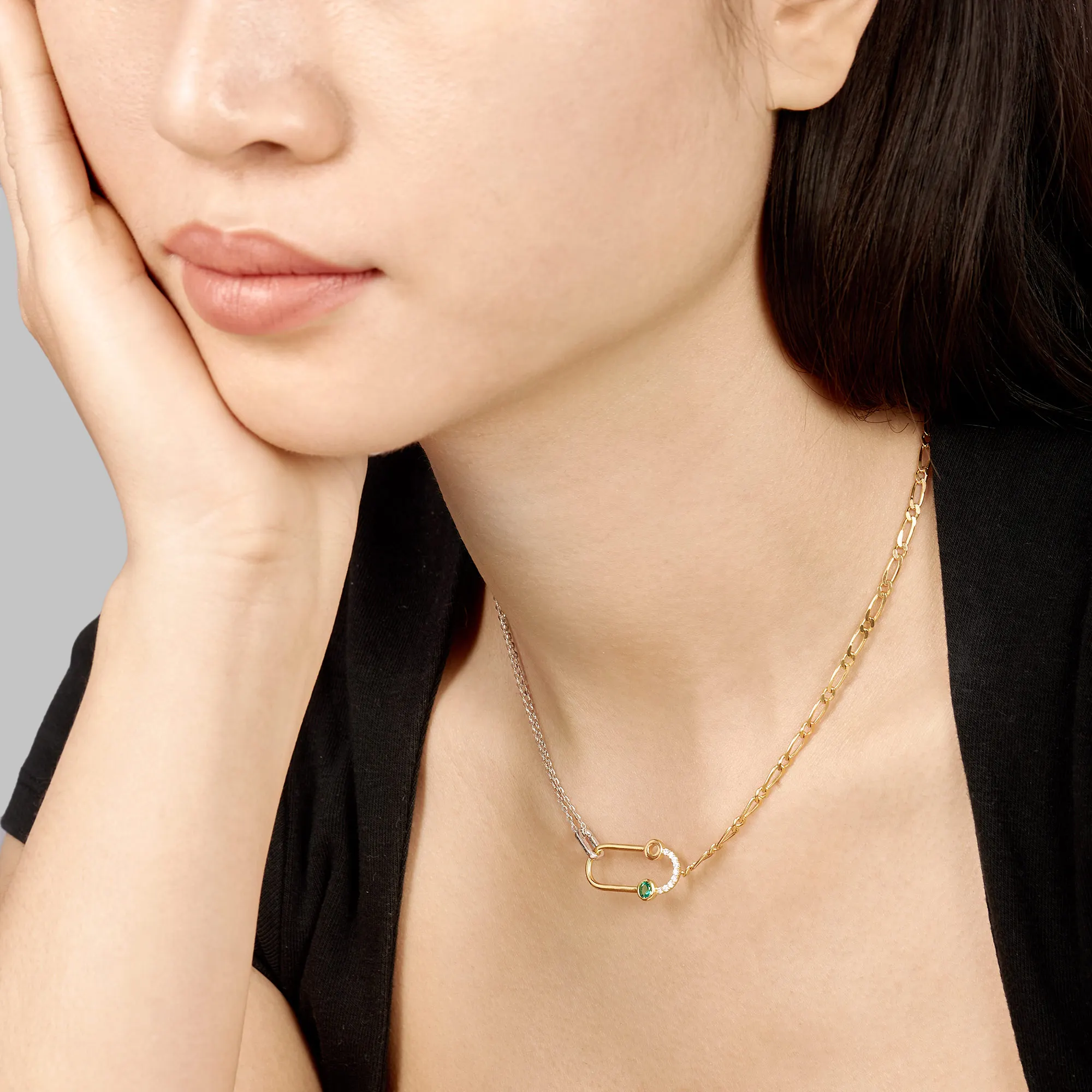 High quality fashion jewelry sterling silver 925 necklace for women accessories