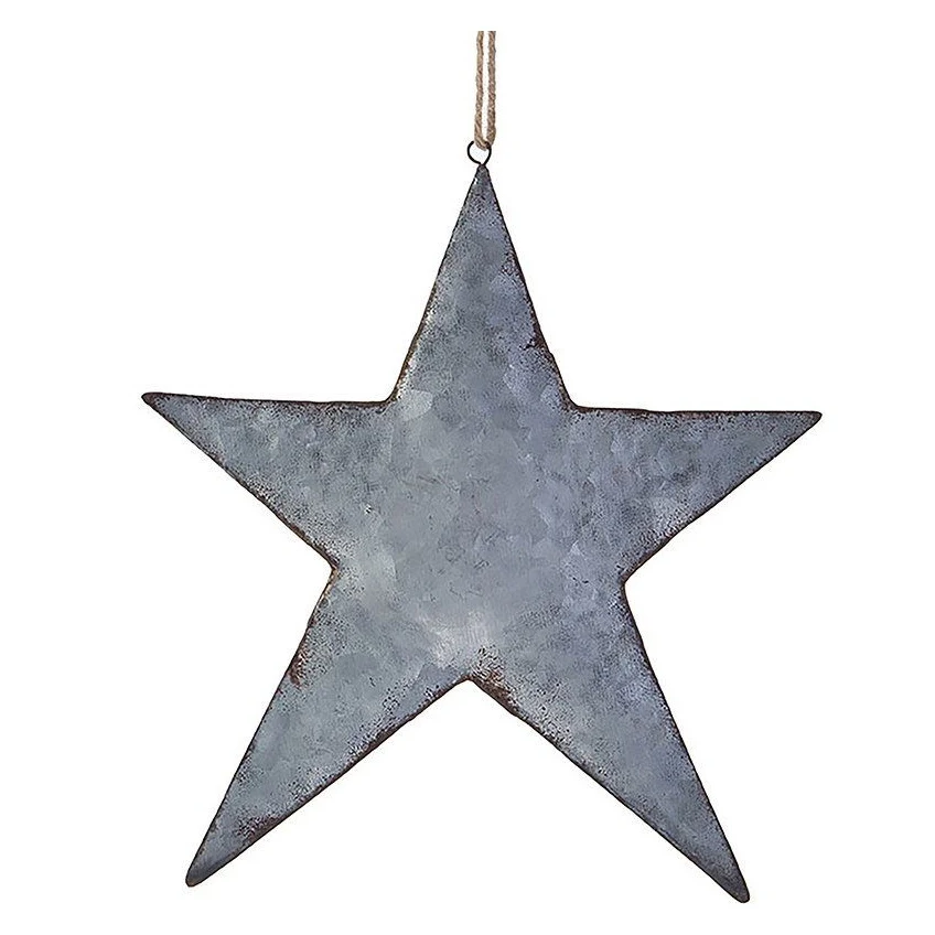High Quality Iron Christmas Decorative Hanging Star Flake Red Color Handmade Pendant in Affordable Price