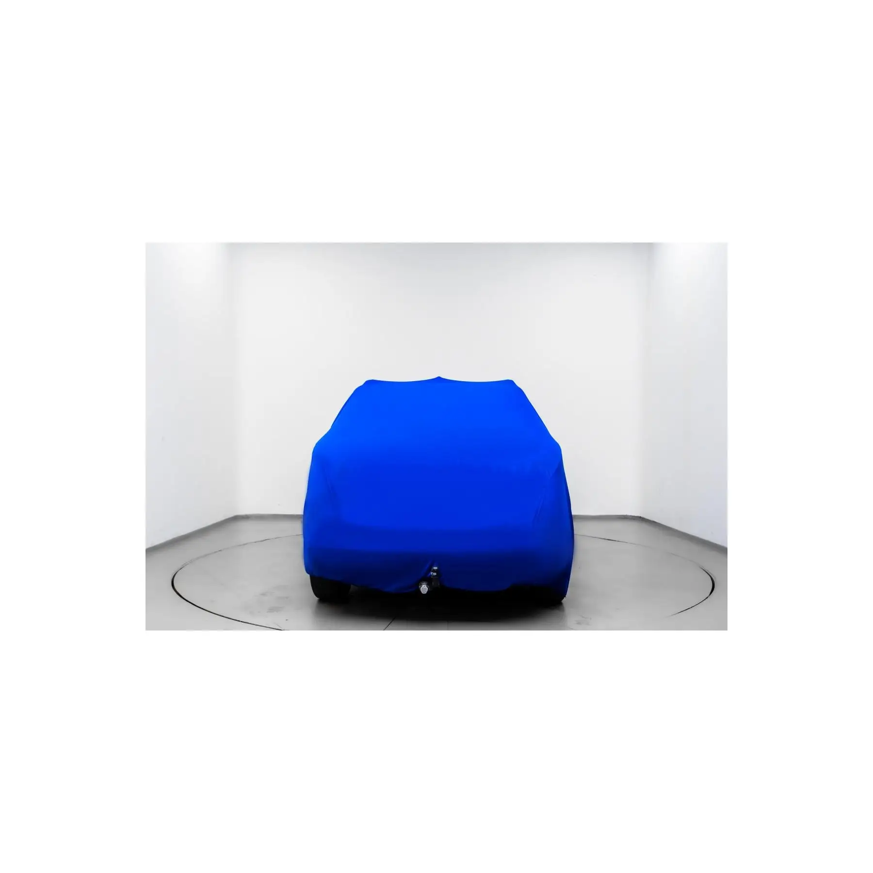 Jeep Cherokee 2 Xj (1988-2001) Combed Cotton Car Cover with Blue Automobile Fabric Logo