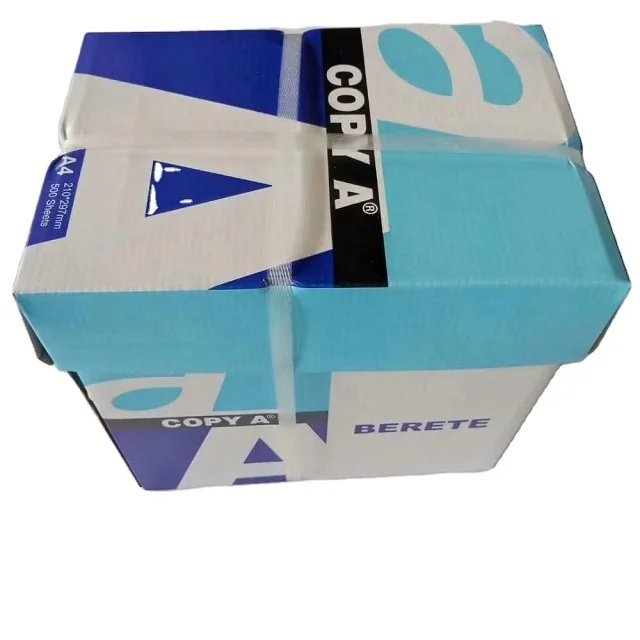100% Wood Pulp 80gsm A4 Copy Paper 70 GSM / 80 GSM - Super White a4 paper for sale-Double A A4