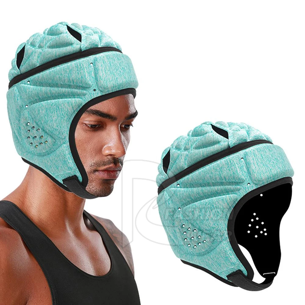 Custom Safety Flexible Soft Foam Sport Leather Head Guard Boxing Protection Head Guard Pakistan made