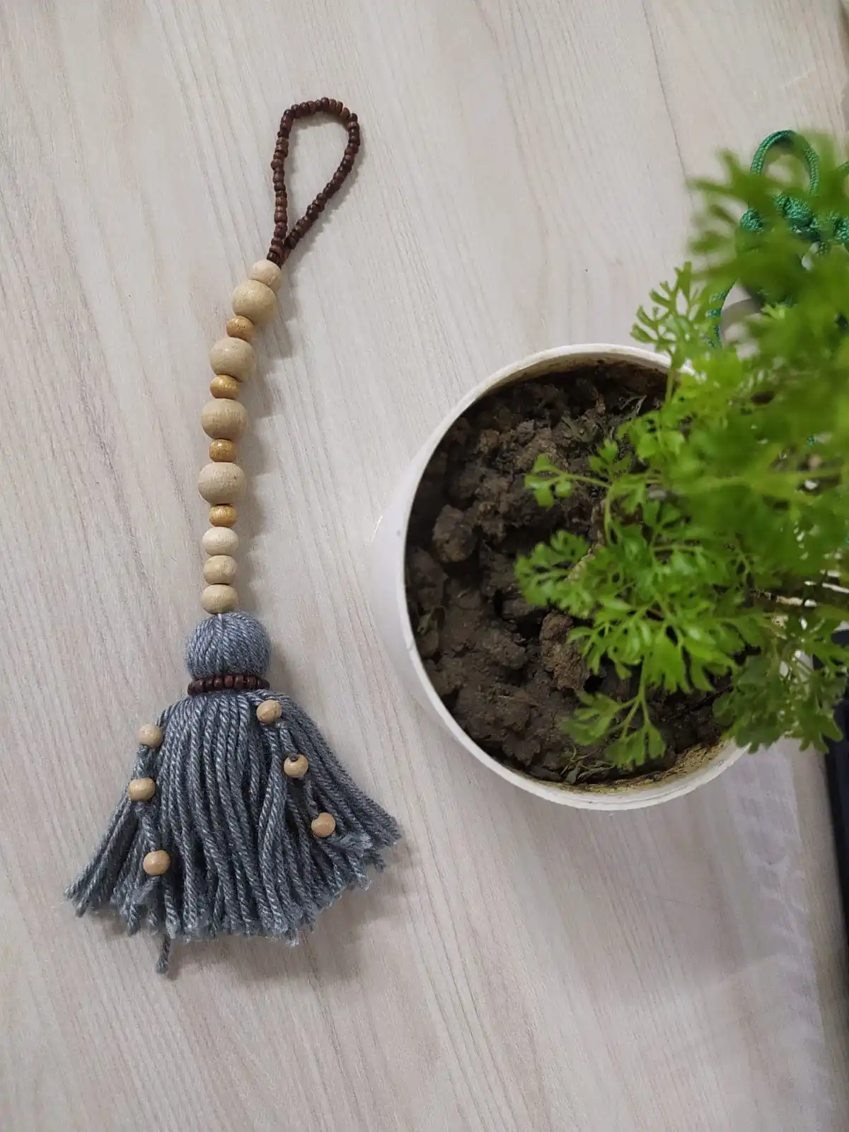 Jute Key Tassel New Look Tassel Keyrings
