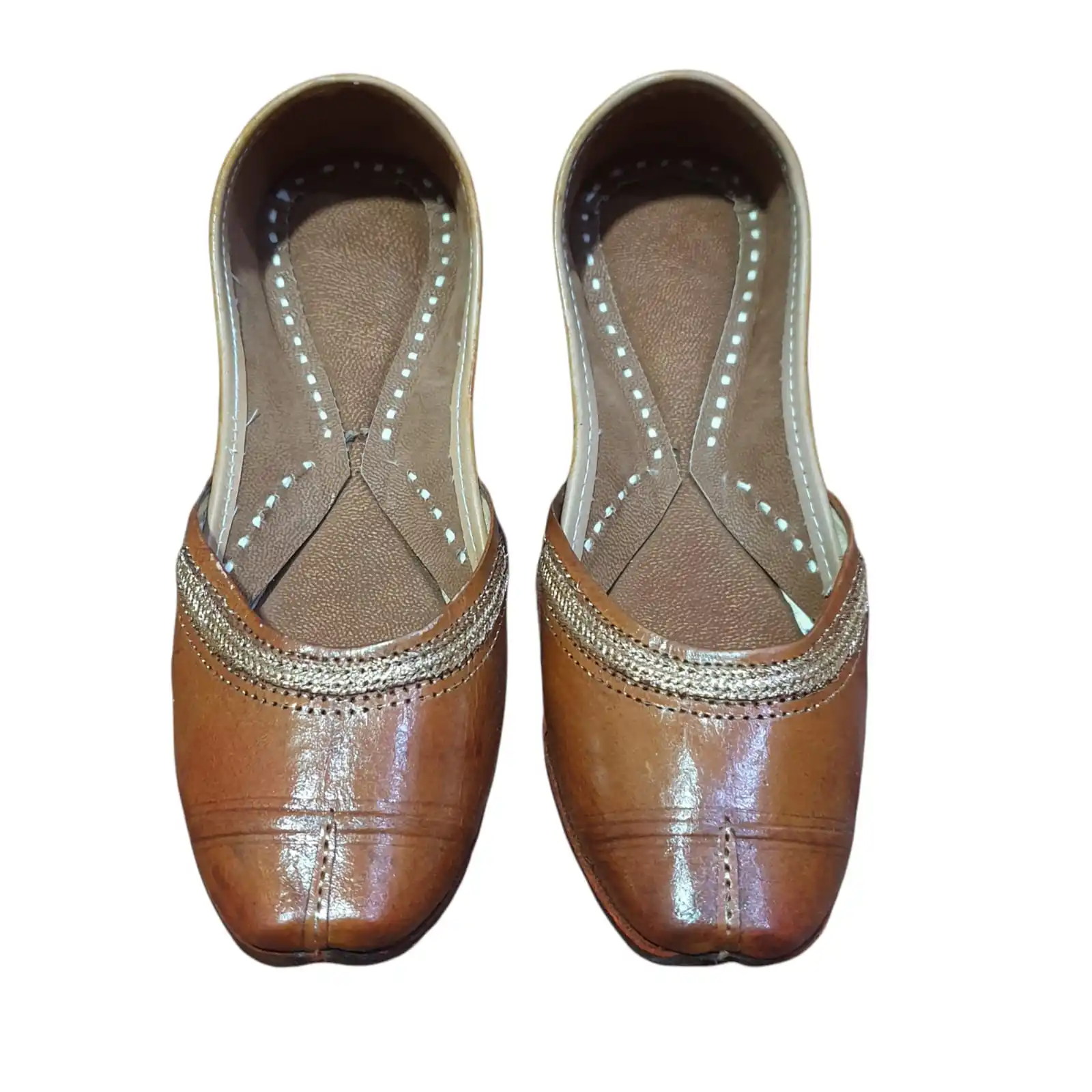 women khussa/Punjabi jutti comfortable wear women Handcrafted Ethnic Leather juti