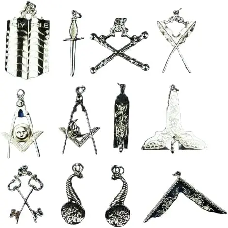 High Quality Freemason Masonic Regalia Metal Badges For Lodge Custom Colors Custom Design As Per Oem Requirement