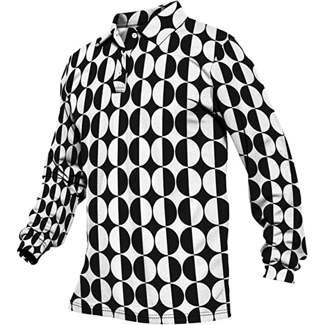 Knitted Rugby Jersey Vertical Striped CVC Cotton Long Sleeve Polo Placket Rugby Shirt Rugby Jumper