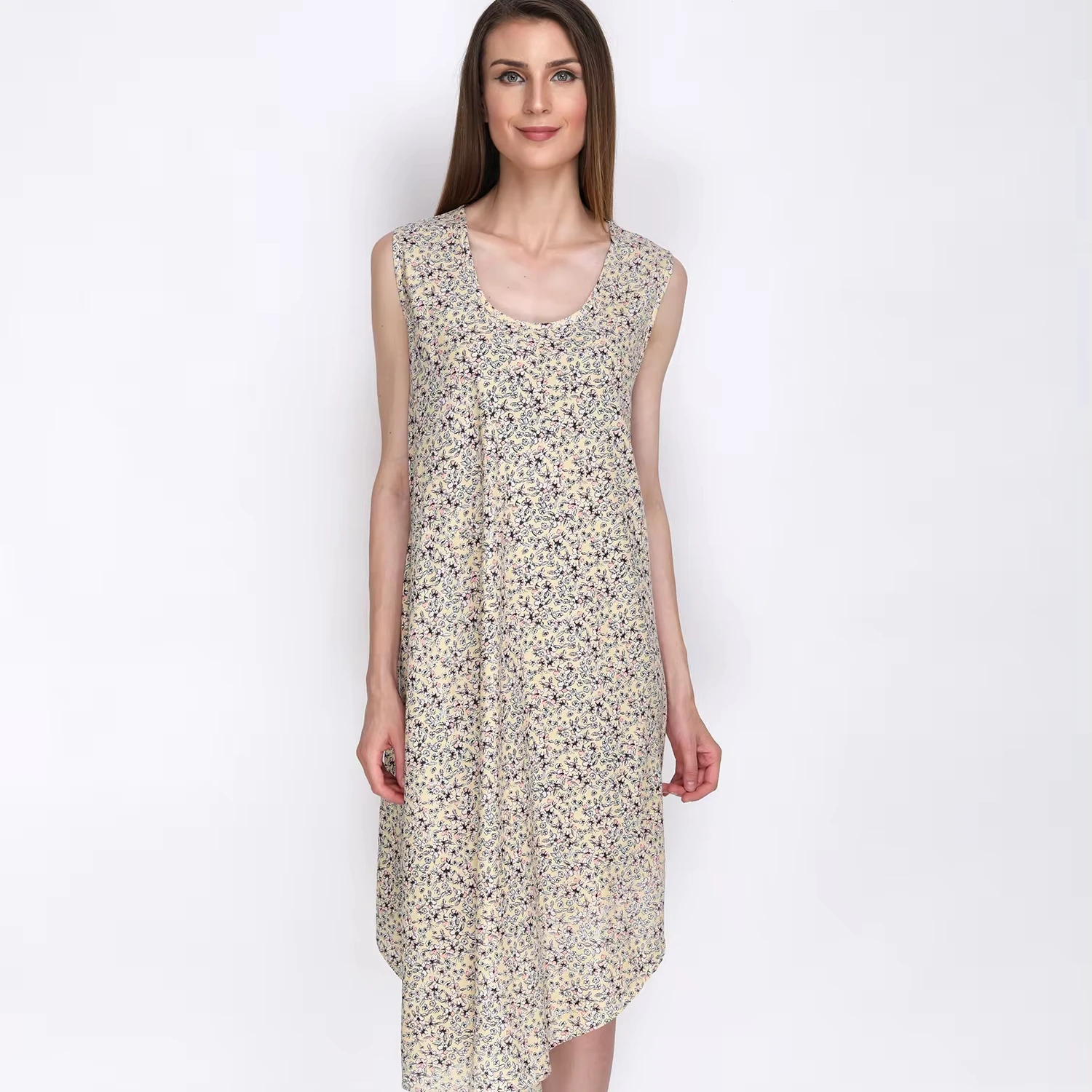 Designer Beach Wear Dress Style Baby Doll Style Umbrella calf length dress maxi attach 2024 spring/summer A-line female dress