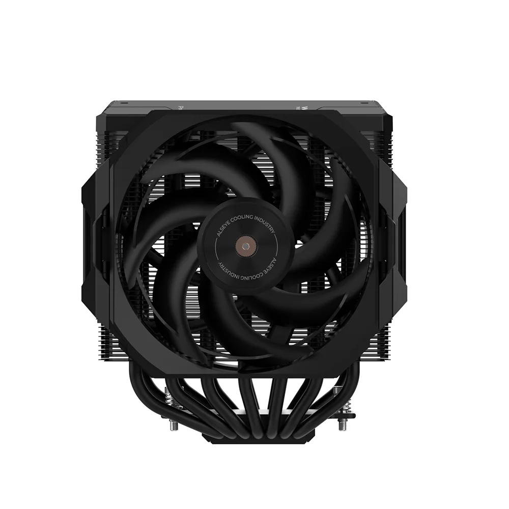 Alseye pickup lighting W700 Pro 7hipes dual tower high performance LGA1700 AM5 computer case  cooling fan cpu cooler