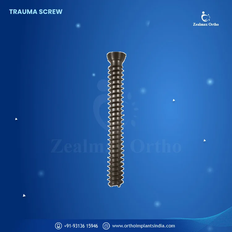 Zealmax Ortho Titanium Orthopedic Trauma Implants High Quality Cannulated Bone Screw