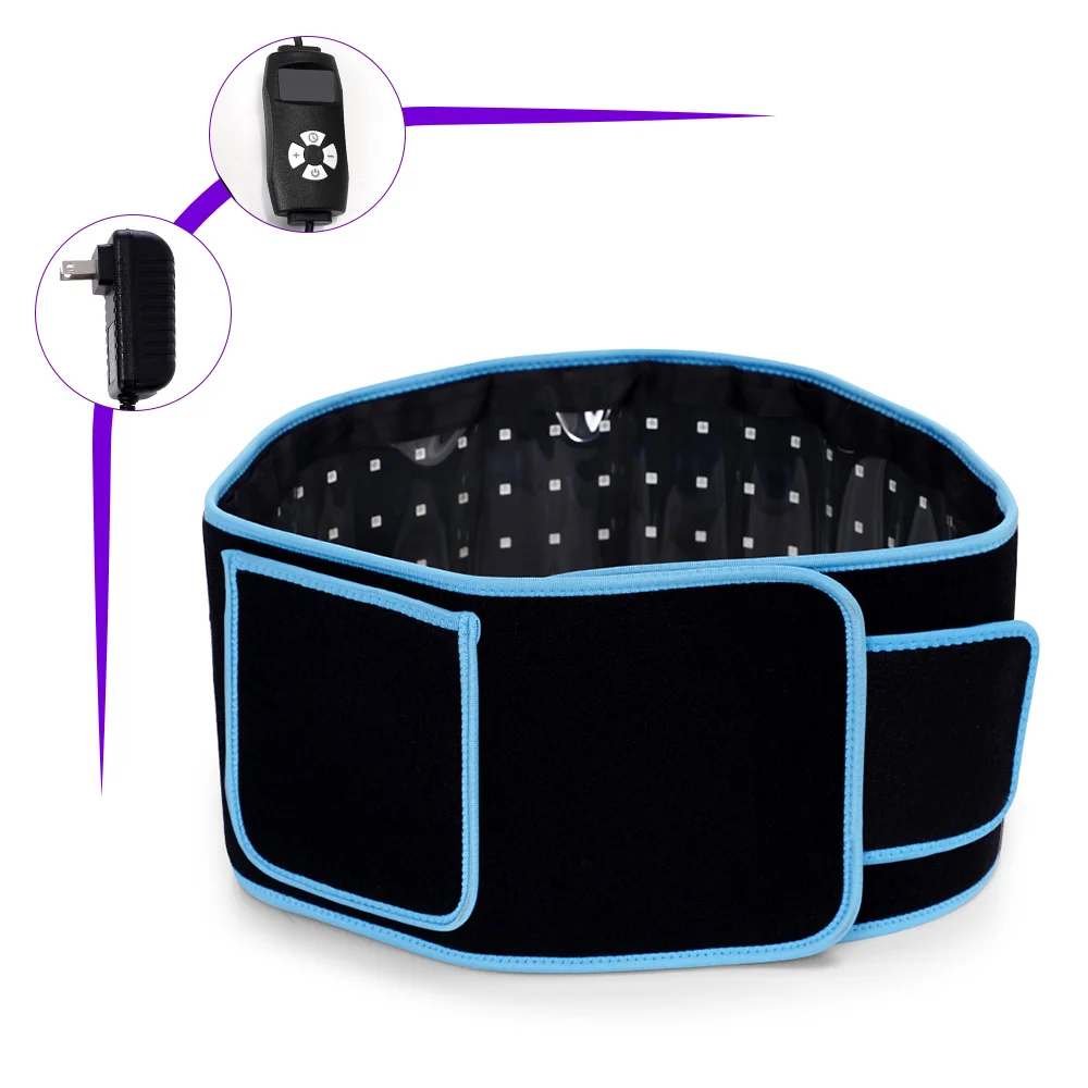 US Stock New Arrival Red Light Therapy Lipoaser Belt Body Fat Slimming 105 LED Red Infared 660nm/850nm Loss Belt