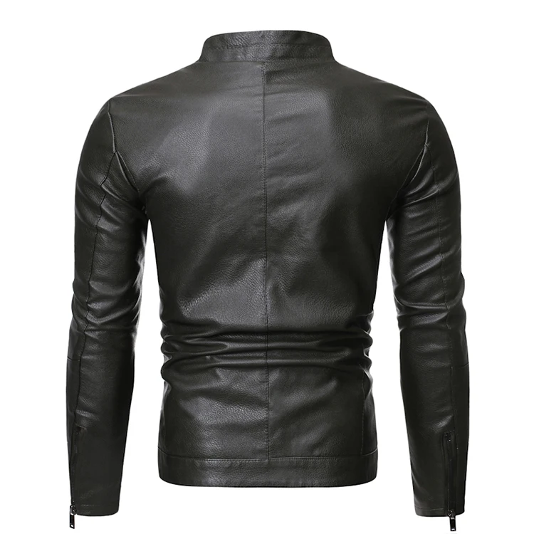 Customer Demand Best Manufacturer Cheap Price Leather Jacket Wholesale Custom Label Hot Fashion Leather Jacket