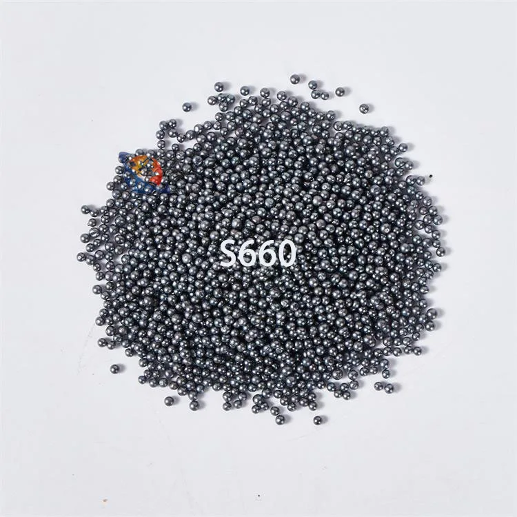 Shot blasting machine wear-resistant steel shot s660  sand blasting rust removal special cast steel shot