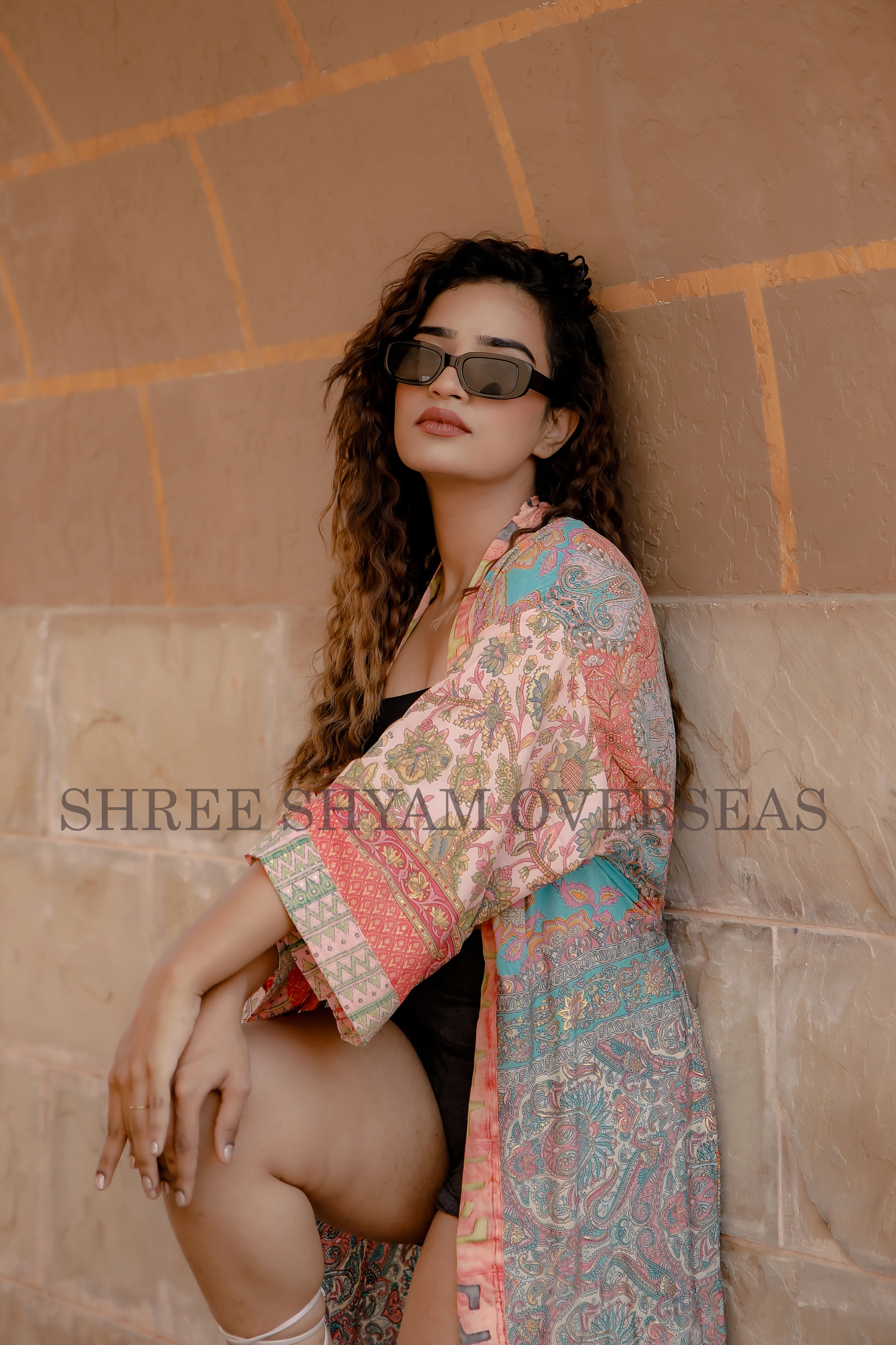 New classic Summer Collection 2023 Silk Long Kimono Casual Wear