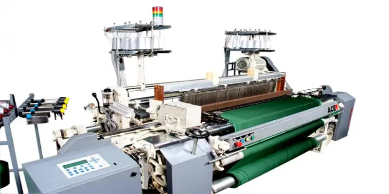 High Precision Rapier Weaving Loom Suitable to run upto 250 rpm At Wholesale Prices For Export From India