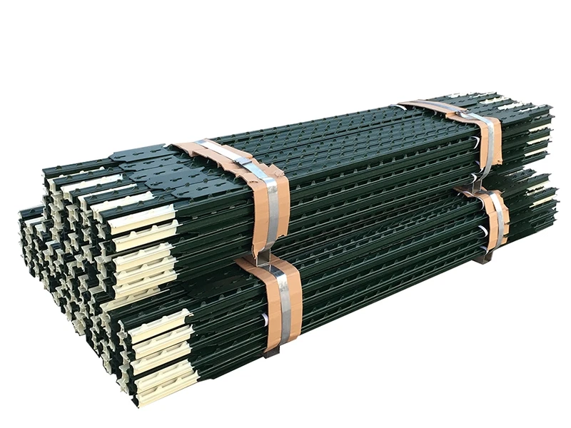 British Farm 6 ft T Fence Post Barbed Wire Galvanized Steel Iron  Metal T Post