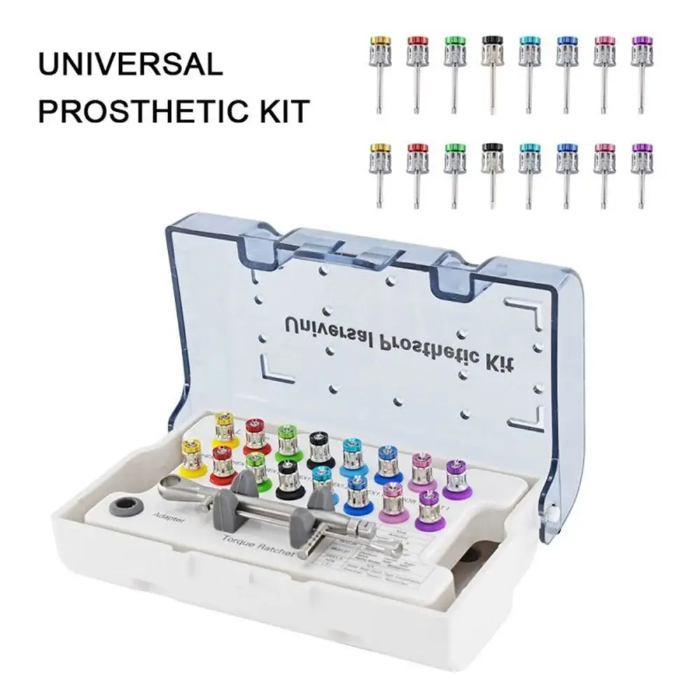 Dental Universal Implant Prosthetic Driver Kit Torque Wrench Screwdrivers Remover Dental Implant Surgical Fixture Instruments