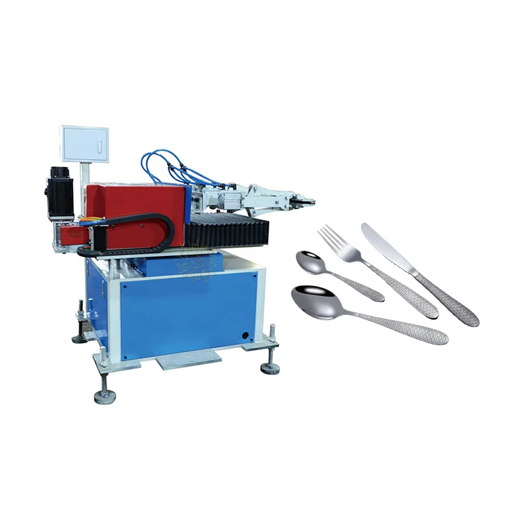 SunGlory knife manufacturing stainless steel cutlery polishing machine tableware Fork production line metal spoon making machine