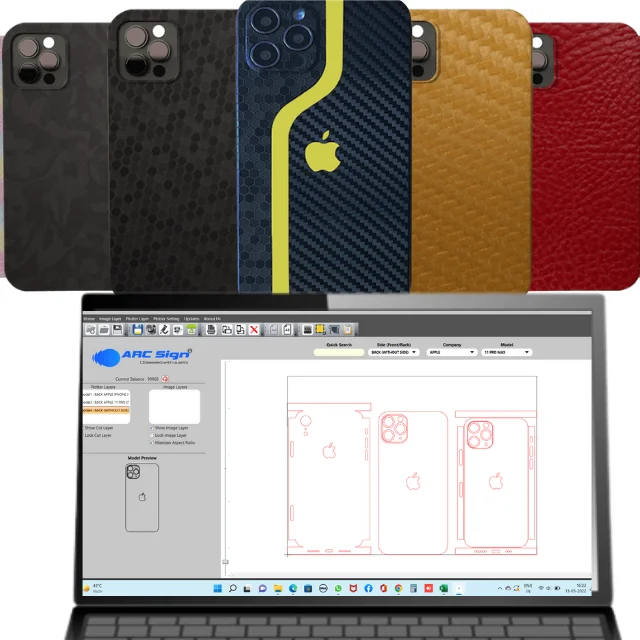 All types tpu hydrogel protector uv mobile phone safety screen film fou die Intelligent cutting machine