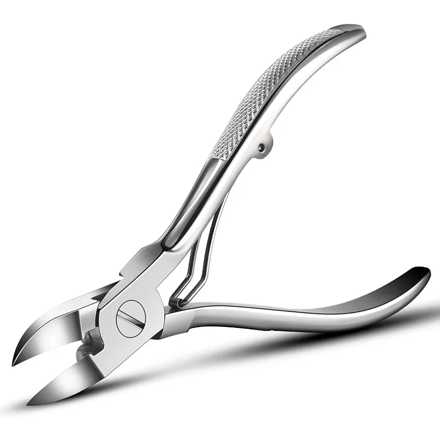 Professional manufacturer stainless steel Nail cutter Customized Heavy Duty Metal Steel Lap Joint Wire Spring Toe Nail Nipper