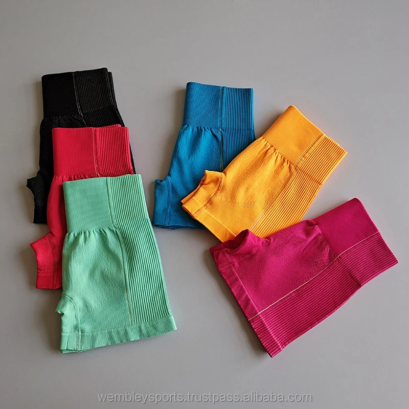 Quick Dry Women Gym Shorts Sport Biker Shorts Women High Waisted Short Leggings Ladies Biker Workout Shorts