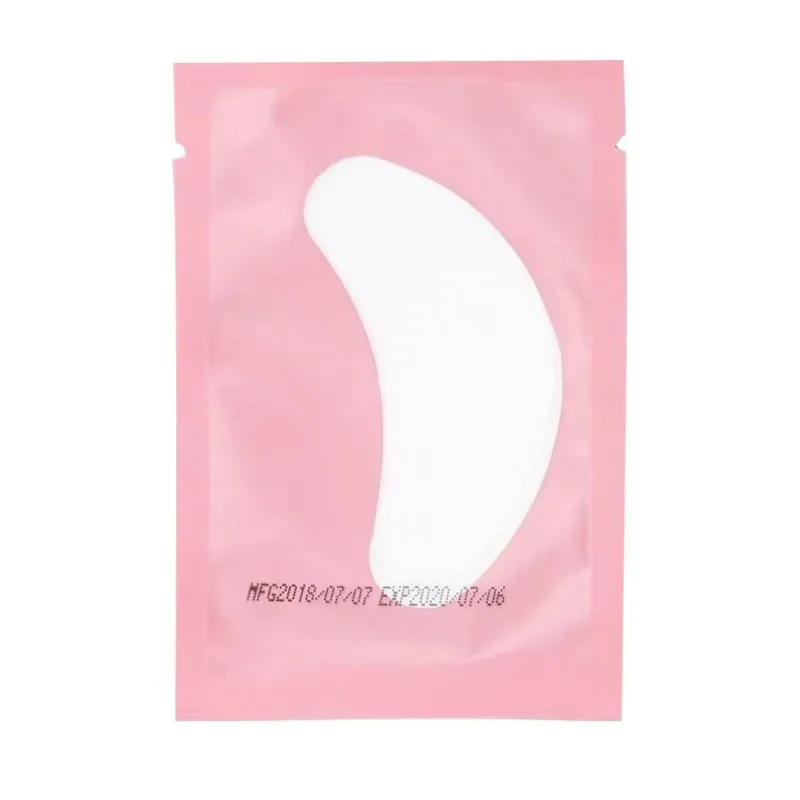 Pink Hydrogel lint free Thick Lamination Medical tape Eyelash pads  for Eyelash extensions