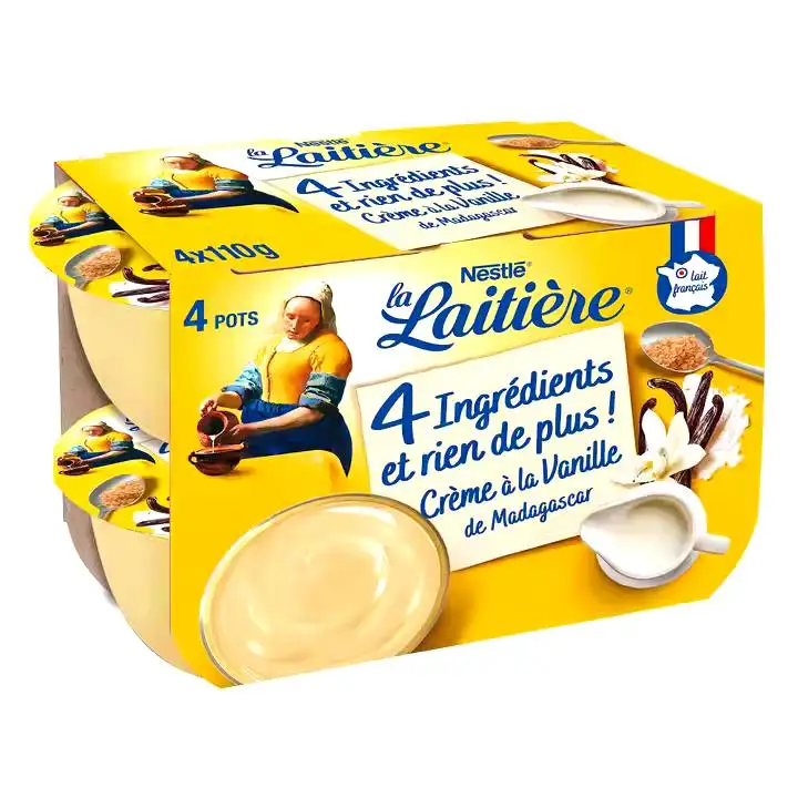 Nestle La Laitiere Caramello / La Laitiere Yaourt vanilla
