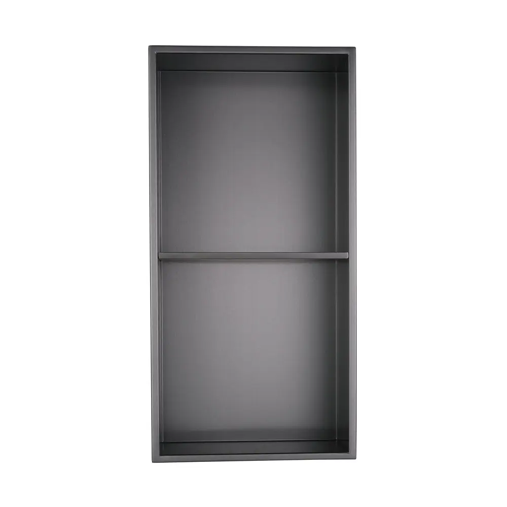 OEM/ODM Stainless Steel SS304 Living Room Square Storage Niche Rectangular Embedded Bathroom Shower Wall Niche