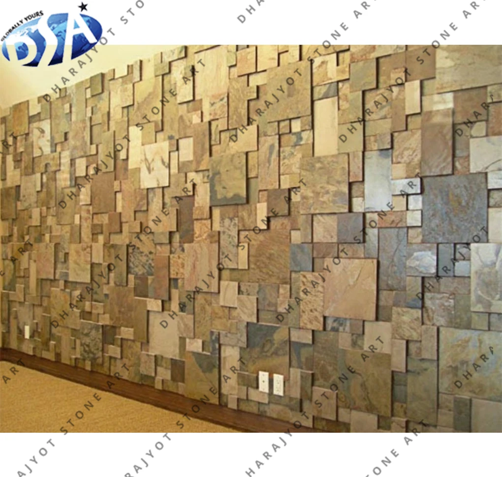 Red Polished Antique Beautiful Stone wall Cladding Natural Stone Wall Cladding And Stone Panel
